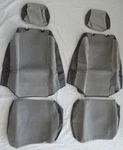 2003-2004 Toyota Corolla Front Exact Fit Seat Covers T708 Same Gray Fabric As Oe. Fixed Price $24.67.