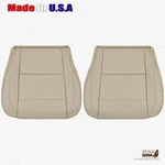 2002 - 2010 Fits Infiniti QX56 Driver & Passenger Bottom Leather Seat Covers Tan. Fixed Price $320.62.