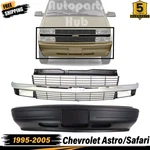 New Front Bumper Cover &grille Assembly Kit For 1995-2005 Chevrolet Astro/safari. Fixed Price $453.98.