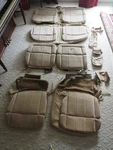 1985-1988 86 87 Cadillac Deville Fleetwood Fwd Seat Cover Set Nos Gm Beige. Fixed Price $400.00.