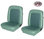 1968 Mustang Convertible Front & Rear Seat Upholstery - Turquoise Made By Tmi. Fixed Price $770.21.