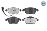 Meyle 025 235 8720/PD Brake Pad Set, Disc For, Audi, Seat, Skoda, Vw, (faw). Fixed Price $49.44.