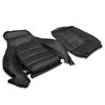 Mazda Miata 1990-97, Pair Of Front Covers / Kit For Standard Seats, Black. Fixed Price $131.99.