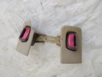 92-00 Lexus SC300 SC400 Rear Seat Belt Trim Cover Bezel Tan Beige (damage). Fixed Price $55.00.