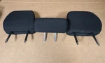2021-2026 Nissan Rogue Set Of 3 Rear Headrests Black Oem. Fixed Price $135.99.