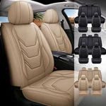 For Honda Accord Car Cover 5-SEATS Front Rear Full Set Faux Leather Cushion. Fixed Price $78.90.