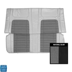 68 Camaro Rear Seat Covers Upholstery Black Deluxe Houndsooth Convertible New. Fixed Price $442.99.