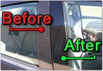 Black Pillar Post Covers For Mercedes Gl-class 07-12 X164 10PC Set Door Trim. Fixed Price $79.98.