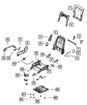 Genuine Mopar Seat Riser Shield Right Front 1UN84HL1AB. Fixed Price $21.76.