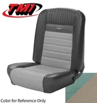Mustang Deluxe Pony Seat Trim Kit Turquoise & White 1965 1966 Convertible. Fixed Price $1065.56.