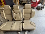 2001 Land Rover Rear Seats Complete Set Tan Leather Oem. Fixed Price $279.99.