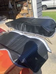 Pui Vinyl Seat Cover Set-hardtop Rear W/std Int-black For 1969 Camaro "new". Fixed Price $200.00.