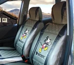 Disney Mickey Mouse Auto Seat Covers (superior Limited Edition) Front Pair Grey. Fixed Price $139.99.