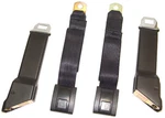 1967 1968 1969 1970 1971 1972 Chevrolet Gmc Truck Black Seat Belt Set Emblems. Fixed Price $159.00.