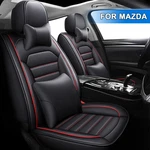 Fit For Mazda Car Seat Covers Front+rear Pu Leather Full Set Protector. Fixed Price $74.99.