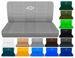 Front Bench Seat Covers W/design Fits 1961 To 1986 Chevy C/k 10-20-30 Truck. Fixed Price $82.99.
