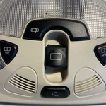 03 04 05 06 07 Mercedes-benz CLK350 Front Overhead Roof Console Light Switch Tan. Fixed Price $32.00.