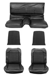 Scott Drake 65FB-S-FULL-BK Set Fastback Standard Seat Upholstery Black. Fixed Price $377.95.
