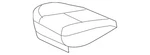 Genuine Gm Ebony Driver Seat Cushion Cover 22751125. Fixed Price $303.30.