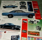 1966 Chevy Chevelle Info Poster Original Brochure Specs. Fixed Price $19.99.