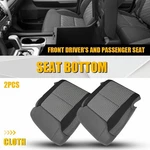 Driver Passenger Side Bottom Cloth Seat Cover Black For Toyota Tundra 14-21 1/2X. Fixed Price $66.49.
