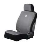 Carhartt Universal Nylon Duck Canvas Fitted Bucket Seat Cover, One Size Gravel. Fixed Price $109.35.