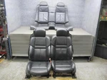 2006-2007 Bmw E64 M6 Convertible Front & Rear Leather Sport Seat Black Set. Fixed Price $660.28.