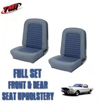 1966 Mustang Fastback Front And Rear Seat Upholstery Blue By Tmi-in Stock!!. Fixed Price $576.60.
