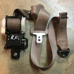 90-93 1992 Mazda B2000 B2200 B2600 Right Passenger Front Seat Belt Tan Ext Cab. Fixed Price $175.00.