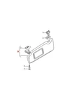 Genuine Sun Visor With Mirror And Cover For Models 8V7857551N24A. Fixed Price $173.99.