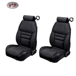 Black Front & Rear Bucket Seat Upholstery, For 1997-98 Mustang Gt, Cobra Coupe. Fixed Price $1357.52.
