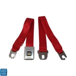 1966-67 Gm Body Nova Rear Deluxe Lap Seat Belt Red Each. Fixed Price $99.99.