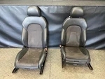 10-13 Audi A5 Convertible Line Front Driver Passenger Black Leather Seats. Fixed Price $500.00.