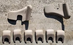 92-00 Lexus SC400 SC300 Seat Track Mounting Covers Set Carpet Trim Tan Oem. Fixed Price $39.95.