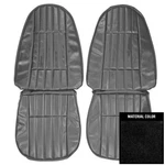New Front Bucket Seat Covers Black Pui Fits Chevrolet Camaro 71FS10U. Fixed Price $804.00.