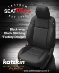 Leather Seat Covers Kit For 2016-2022 Tacoma Double Cab Black Factory Match. Fixed Price $1595.00.