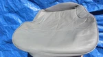 92-99 Mercedes W140 S320 S420 Oem Gray Leather Driver Lower Seat Cover Near New. Fixed Price $265.00.