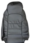 Black Leather Seat Covers For 2005-11 Chevy Corvette Chevrolet Base Grand Sport. Fixed Price $499.96.