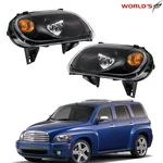 For Chevy Hhr 2006-2011 Headlights Halogen Black Housing Clear Right+left Side. Fixed Price $71.94.