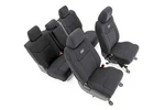 Rough Country Front/rear Seat Covers Black For 14-21 Tundra Crewmax 91027A. Fixed Price $249.95.