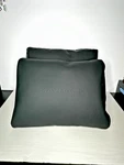 Maybach Black Leather Rear Seat Cushion Pillows Rare. Fixed Price $399.99.