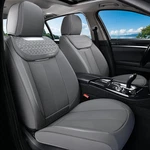 Coverado Car Covers Front Seats, Luxury Nappa Leather Waterproof Gray. Fixed Price $191.52.
