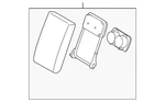 Genuine Nissan Armrest Assembly 88700-6MD0A. Fixed Price $732.98.