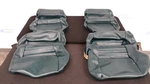 1979-82 Chevy Corvette C3 Aftermarket Seat Cover Set Pair Dark Green. Fixed Price $340.00.