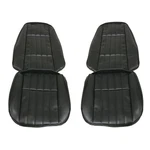 Pui 71FS10U Seat Covers, Vinyl, Black, Front, Chevy, Pair. Fixed Price $610.99.
