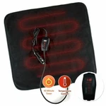 Zone Tech 12-V Car Universal Heated Travel Pad Fleece Electric Warming Seat. Fixed Price $15.99.