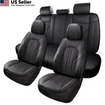 Mingbron Car Seat Full Set, Leather Cover, Black. Fixed Price $180.66.