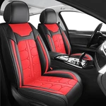 For Toyota Camry Corolla Car Seat Covers Front Rear Cushion Pu Leather Red. Fixed Price $89.99.