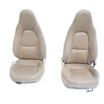 Pair Seat Tan Leather Minor Wear See Pics Oem 1999 2000 Mazda Miata. Fixed Price $409.04.