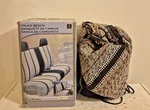 Saddleman Rugged Blanket Truck Bench Seat Cover- Black W/headrest. Fixed Price $63.66.